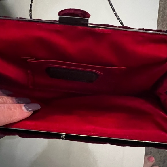 Made in Italy, Francesco Biasia mint condition purse in Burgundy - Picture 8 of 8